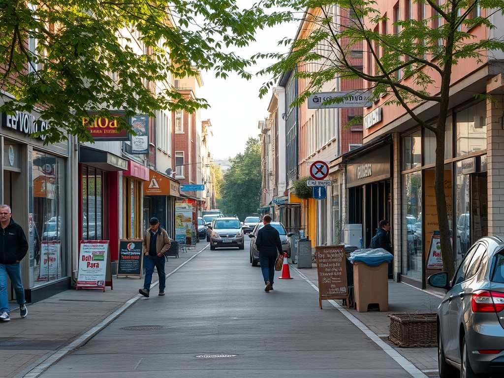 Znak informujący o Strefie Płatnego Parkowania w Radomiu, zawierający kluczową frazę 'Strefa Płatnego Parkowania Radom'.