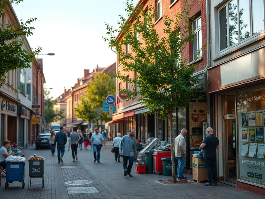 Grafika symbolizująca oferty pracy w Radomiu w kwietniu 2026 roku, prezentująca możliwości zatrudnienia i rozwoju zawodowego.