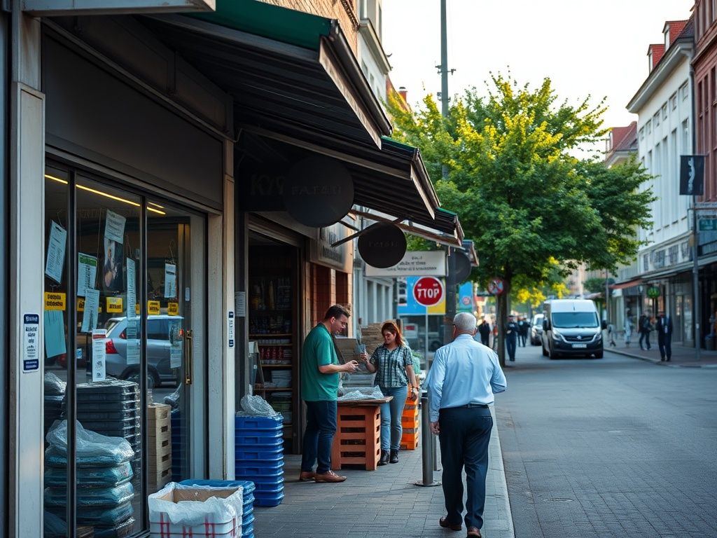 Grafika przedstawiająca mapę Radomia z ikonami pracy, symbolizująca oferty pracy w Radomiu kwiecień 2026