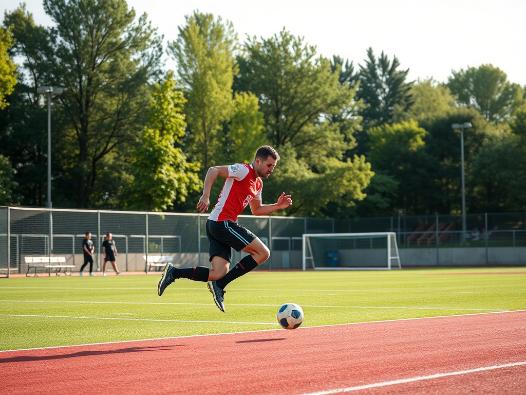 Ilustracja przedstawiająca mecz Radomiak Radom vs Widzew Łódź, symbolizująca historyczne starcie w Ekstraklasie.