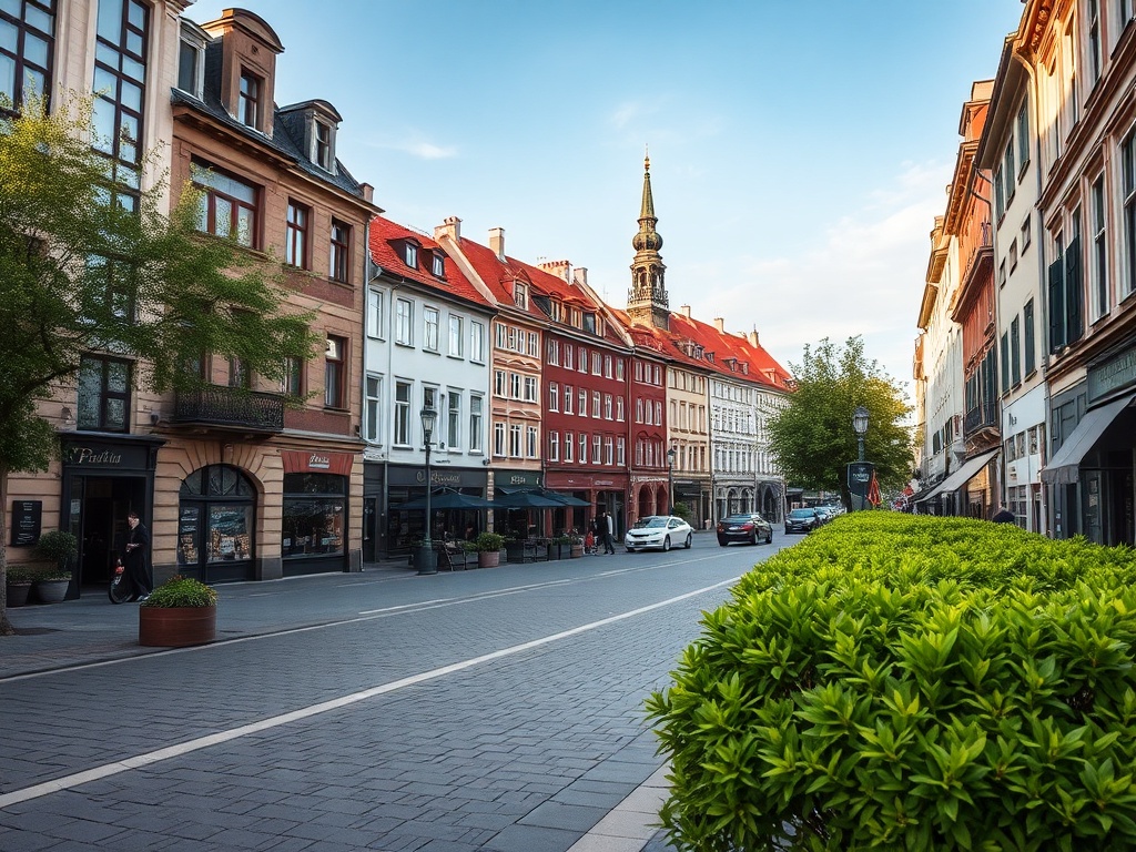Tancerze Rockstep Radom świętujący zdobycie tytułów Mistrzów Polski, w tle plany przebudowy ul. Perzanowskiej w Radomiu