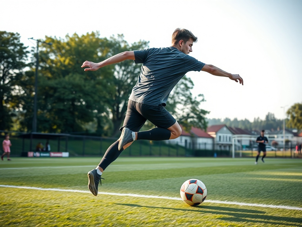 Ilustracja przedstawiająca połączenie sportowych emocji i nowoczesnej infrastruktury kolejowej w Radomiu